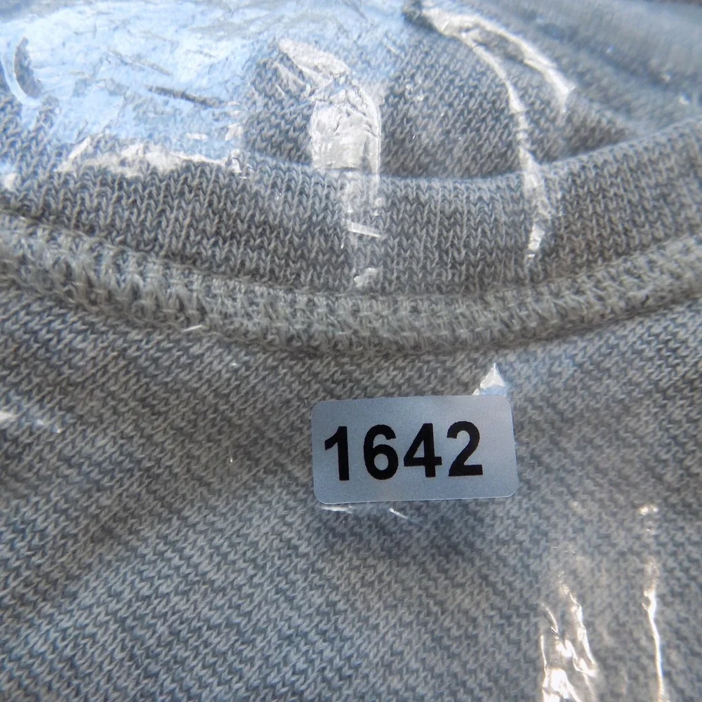 J. Crew Sweatshirt Mens XL Gray Fair V-Stitch Long Sleeve Cotton Pullover